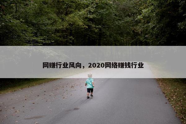 网赚行业风向，2020网络赚钱行业